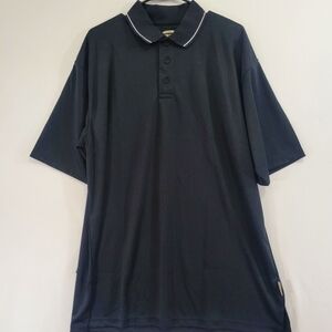 NEW Colorado Timberline Poly Dri Black Polo Shirt size 2XL Active‎ Golf Outdoor